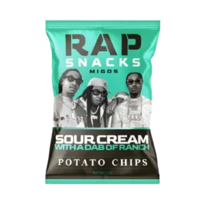 Rap Snacks Migos Sour Cream with a Dab of Ranch – 2.5oz