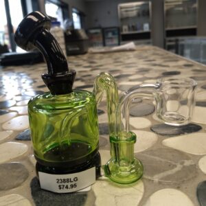 2388LG Red Eye Lime Green Mini Rig